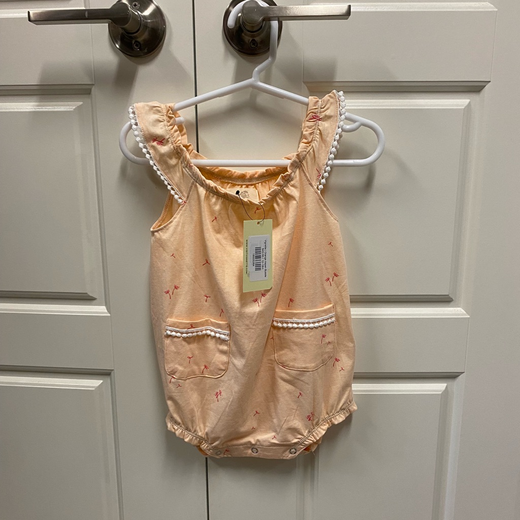Nwt Orange Bubble